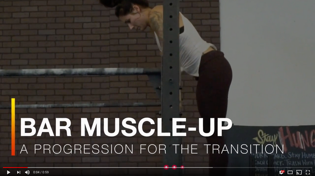 Kati Breazeal: Bar Muscle-Up Transition