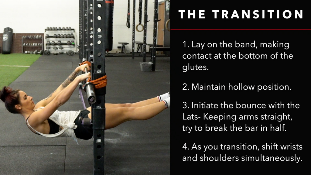 Bar Muscle-Up Transition Drill